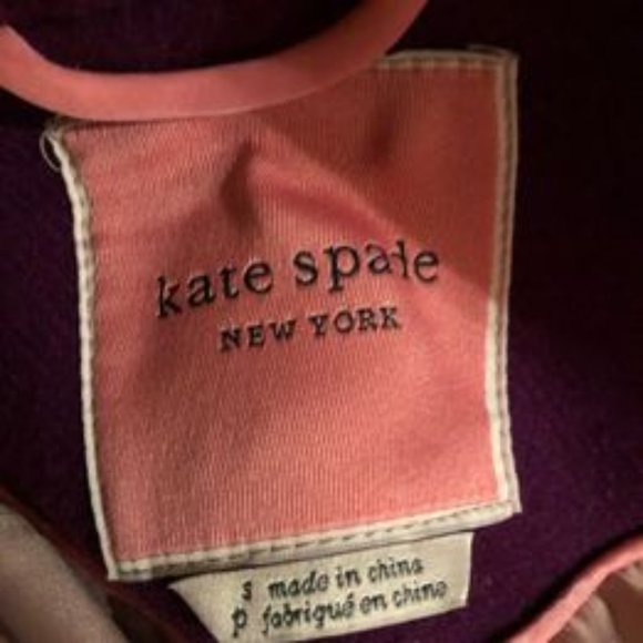 Brand New Beautiful Kate Spade Women's High-Neck Button-Up Wool-Blend Coat - Picture 2 of 7